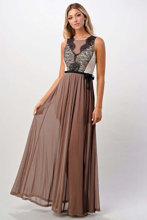 Elegant Lace Maxi