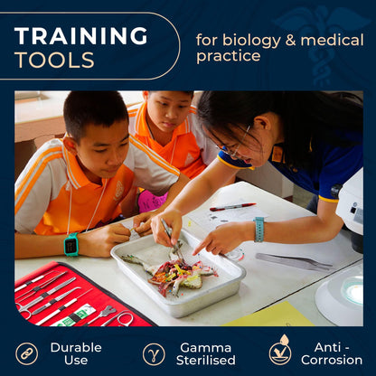 Advanced Dissection Kit with Stainless Steel Tools