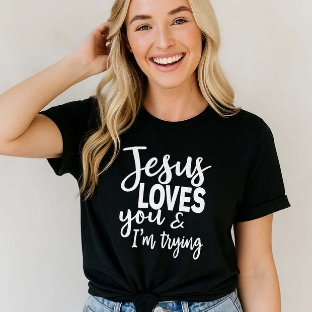 T-shirt Jésus aime