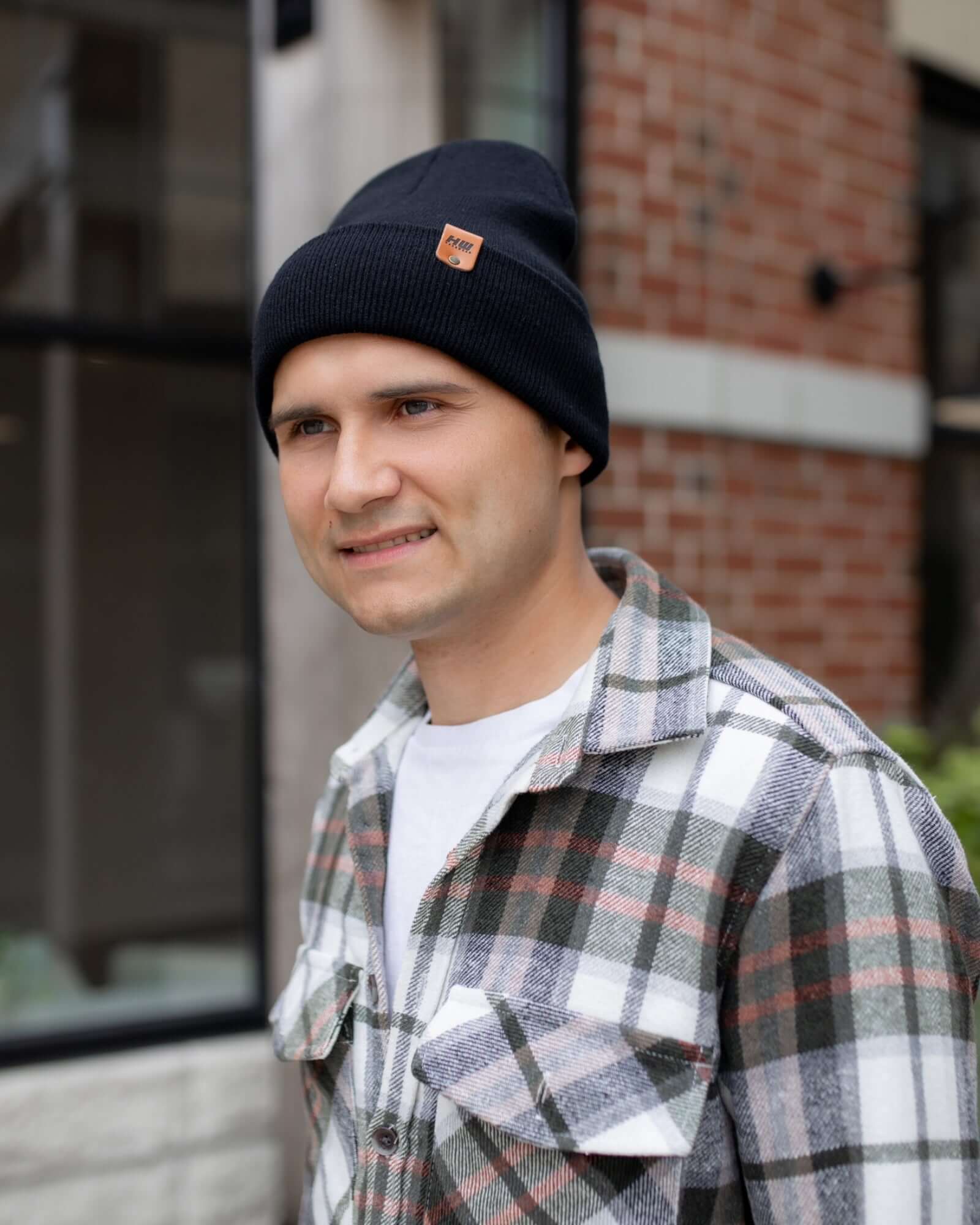 Midnight Black Beanie