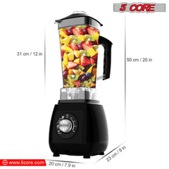 Licuadora Exprimidor 2000W Smoothie Maker