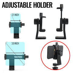 Smartphone Tripod Holder Camera Phone Mount Adapter