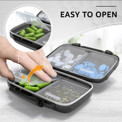 Small Pill Box Mini Pill Case Medicine Pill Organizer