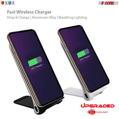 5Core Fast Wireless Charger Phone 2Pack Qi Certified 10W Cellphone