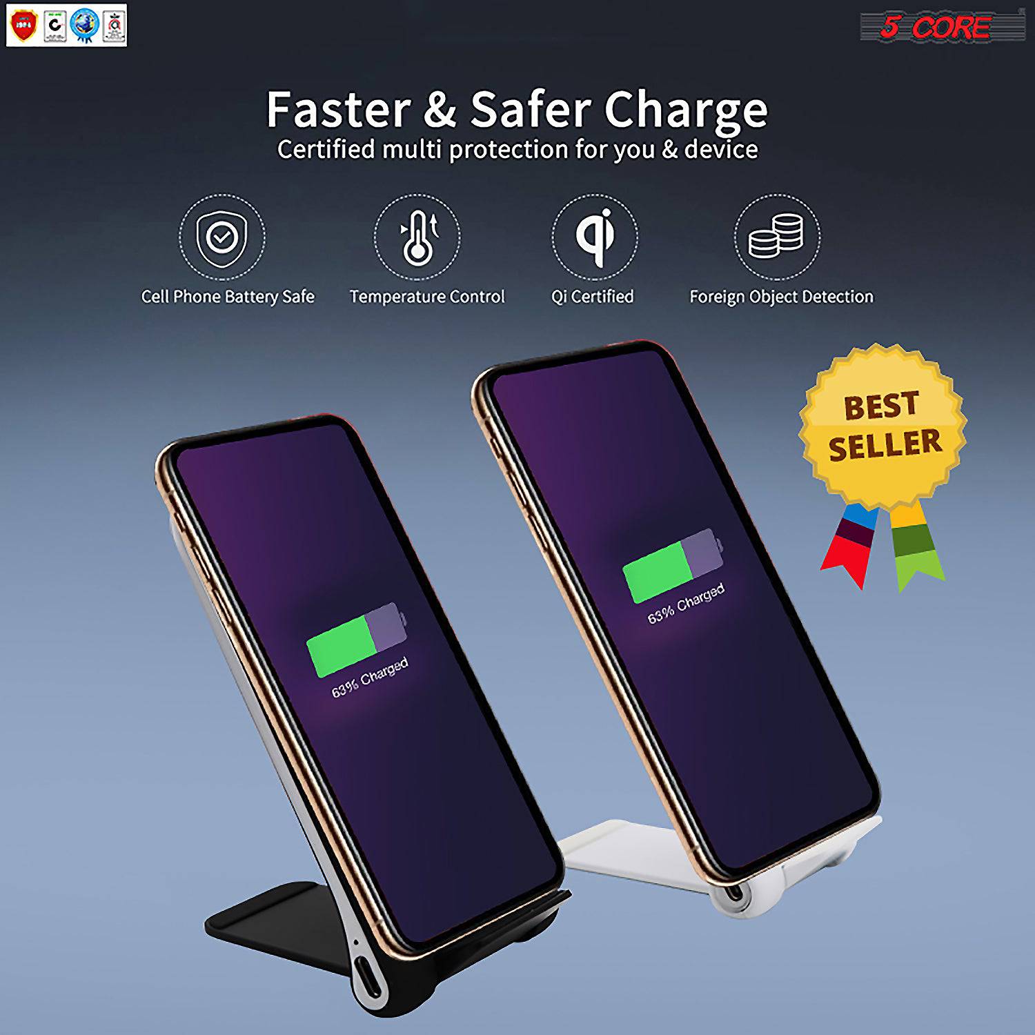 5 Core Wireless Charger