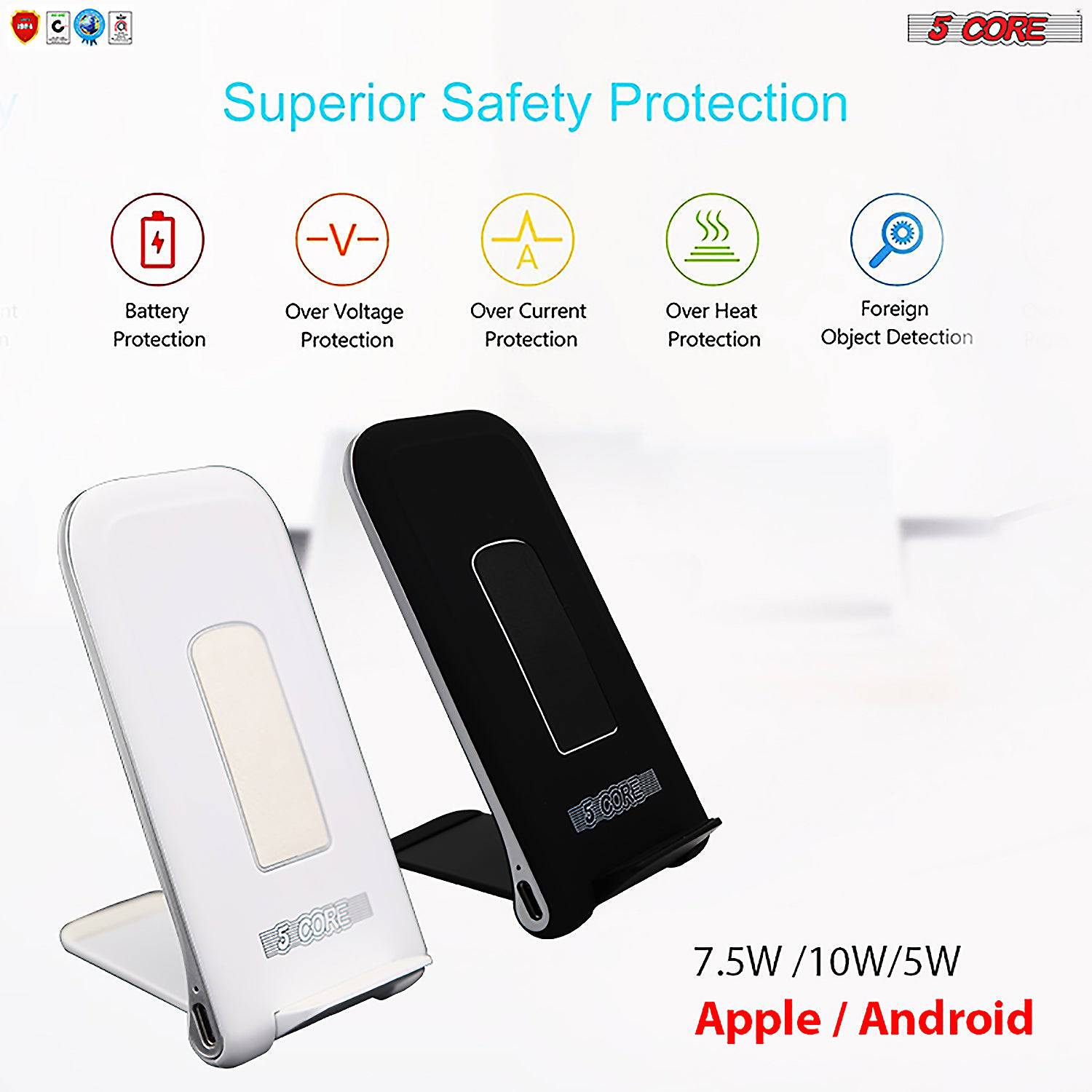 5 Core Wireless Charger