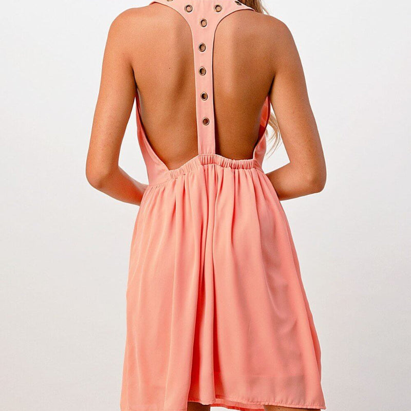 A-Line Grommet Dress