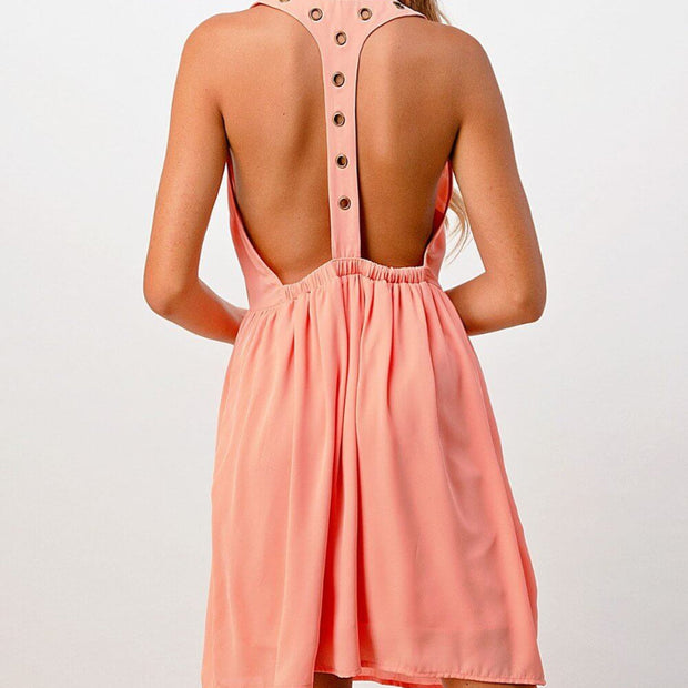 A-Line Grommet Dress