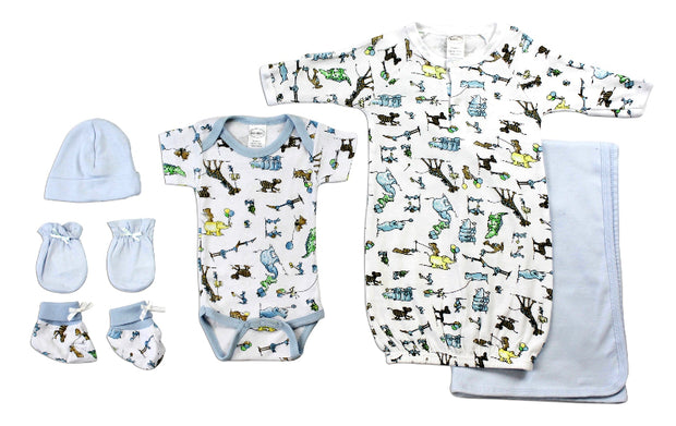 Newborn Boys Layette Set
