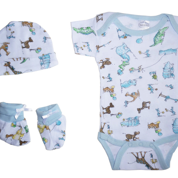 Bambini 3-Piece Baby Clothes Set: Comfort and Style for Your Little One