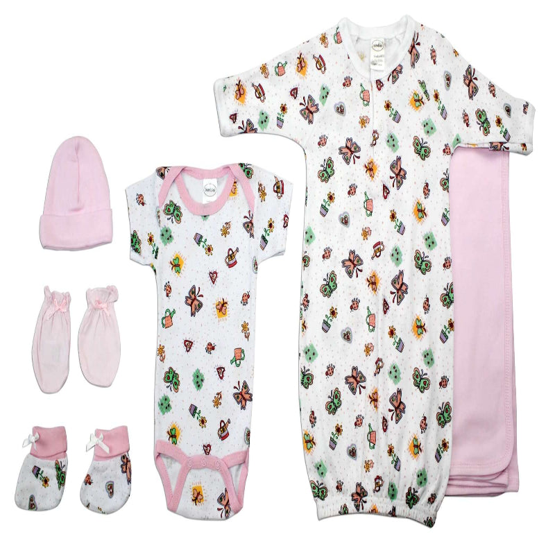 Newborn Girls Layette Set
