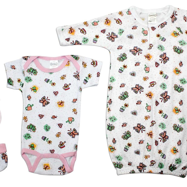 Newborn Girls Layette Set