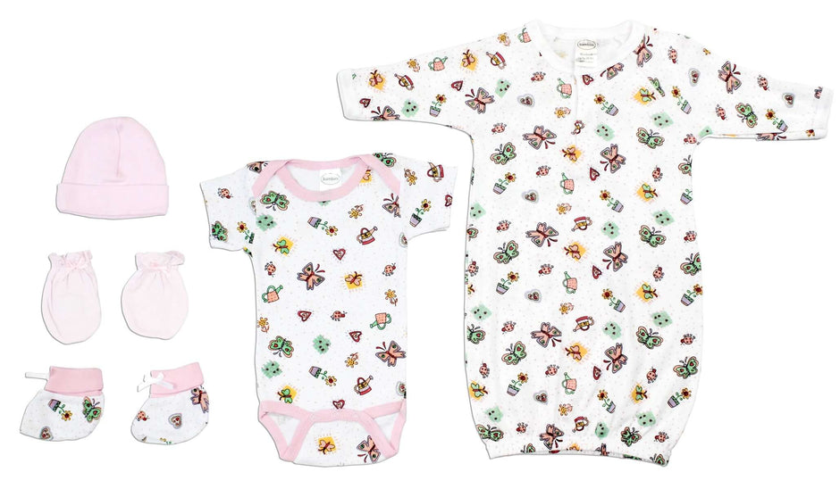 Newborn Girls Layette Set