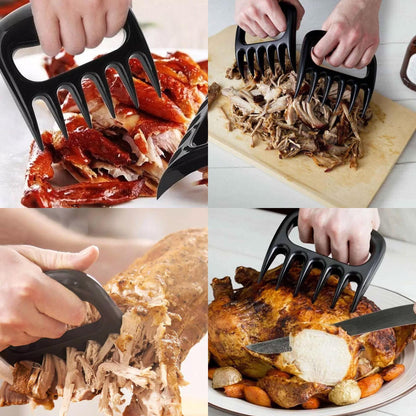 Outils de cuisine pour déchiqueter les griffes de viande.