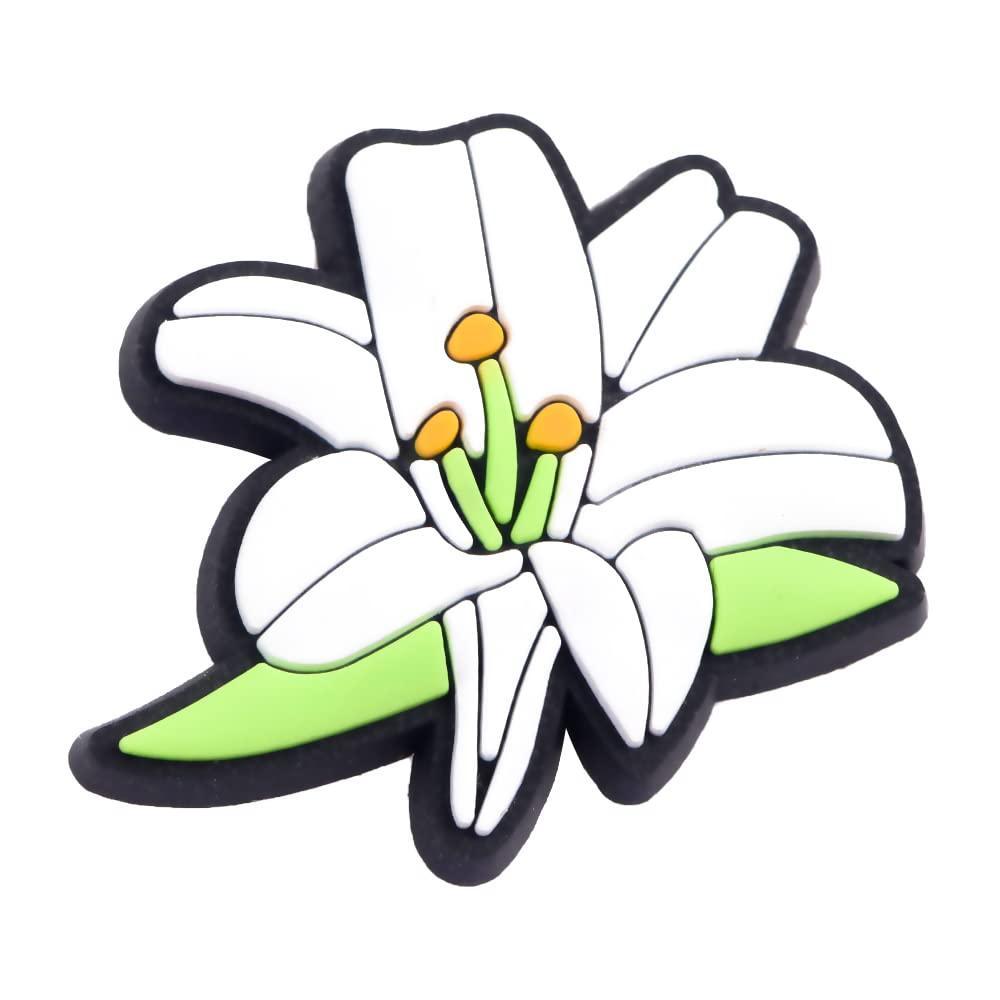 Flower Croc Charms 14pcs Set