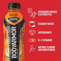 BODYARMOR Sports Drink Boisson pour sportifs, Blackout Berry, eau de coco 