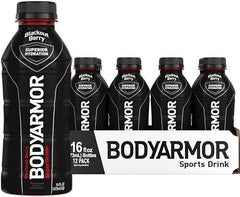 BODYARMOR Sports Drink Boisson pour sportifs, Blackout Berry, eau de coco 