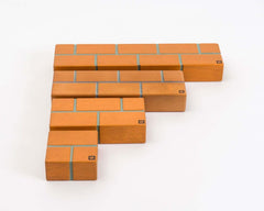 UNIT BRICKS 24 pcs Pratt Scale Standard Unit Bricks Wooden Building