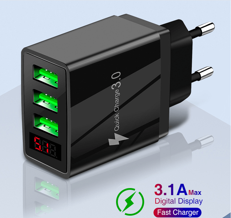 Red LED Charger Bundle