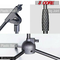 5Core Tripod Mic Stand Heavy Duty Adjustable Holder Floor Microphone