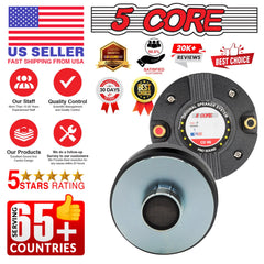 5 Core Compression Driver Titanium Voice Coil 200W Max Audio Horn