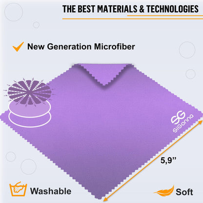 Microfiber Eyeglass Cleaning Cloths 12pc.