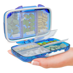 Travel Pill Organizer   Moisture Proof Pill Holder Daily Medicine