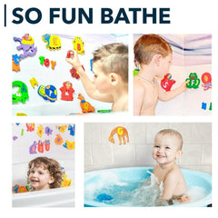 100% Non Toxic Foam Bath Toys   Premium Educational Floating Bathtub