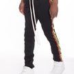 Men’s Side Stripe Jogger Pants with Drawstring Waist