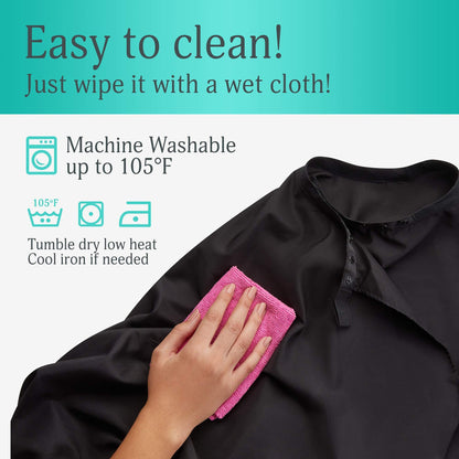 Professional Large Hair Cutting Capes with Snap.