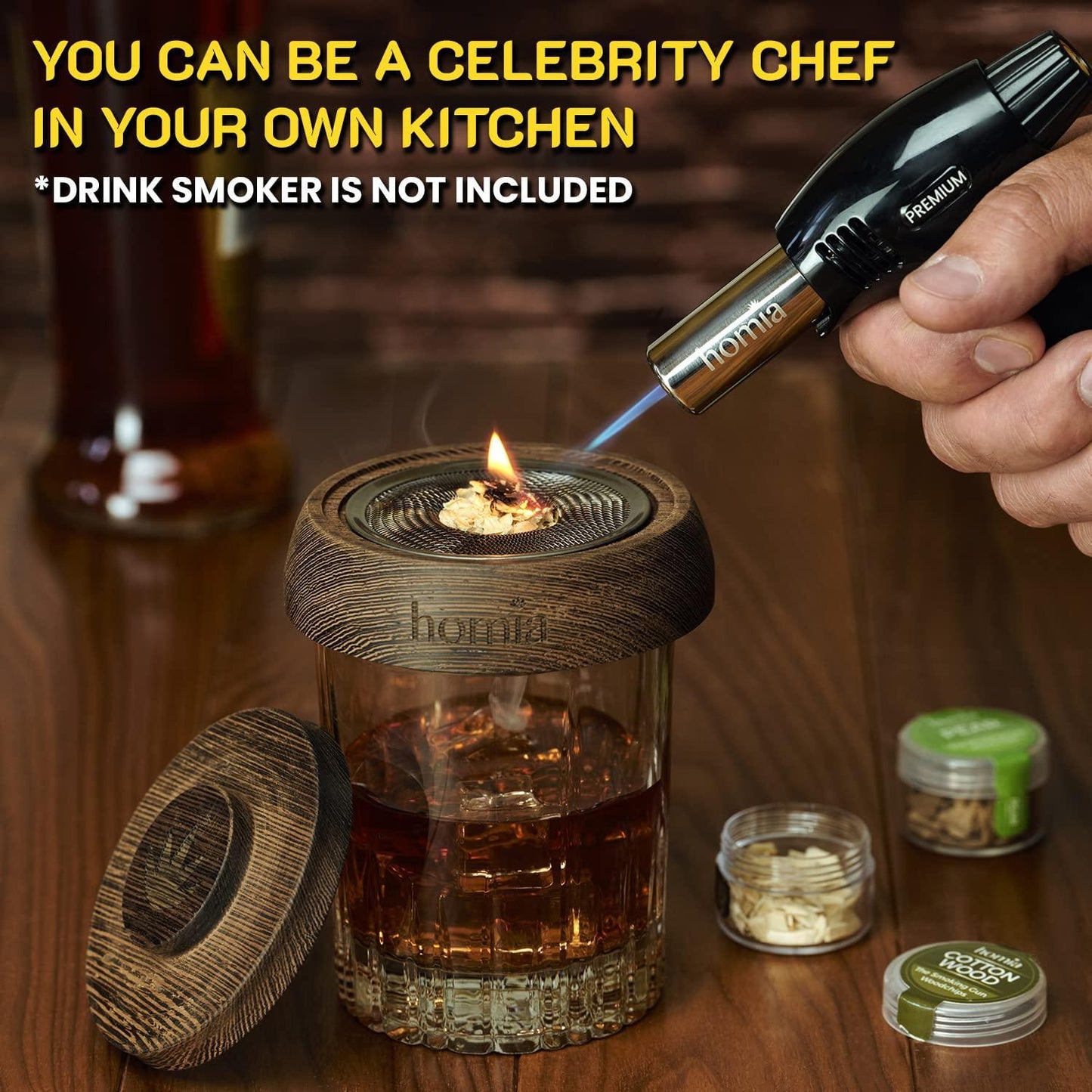 Refillable Butane Torch Lighter