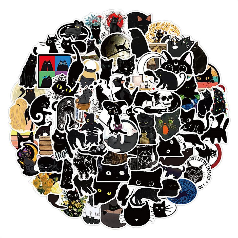 Waterproof Cat Stickers