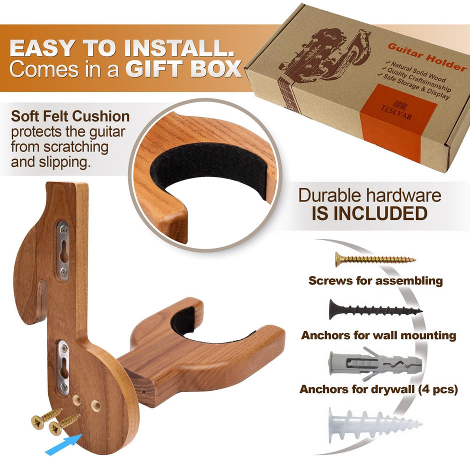 Premium Guitar Wall Hook