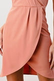 Floral Lace Wrap Dress