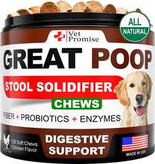 Excellents probiotiques pour crottes de chien Adoucisseur de selles pour chien Fibre pour chiens