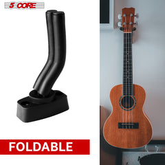 5Core Guitar Wall Mount Hanger Display Wall Hook Soft Padding Holder