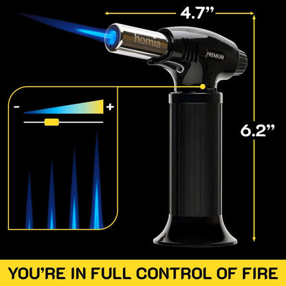 Refillable Butane Torch Lighter