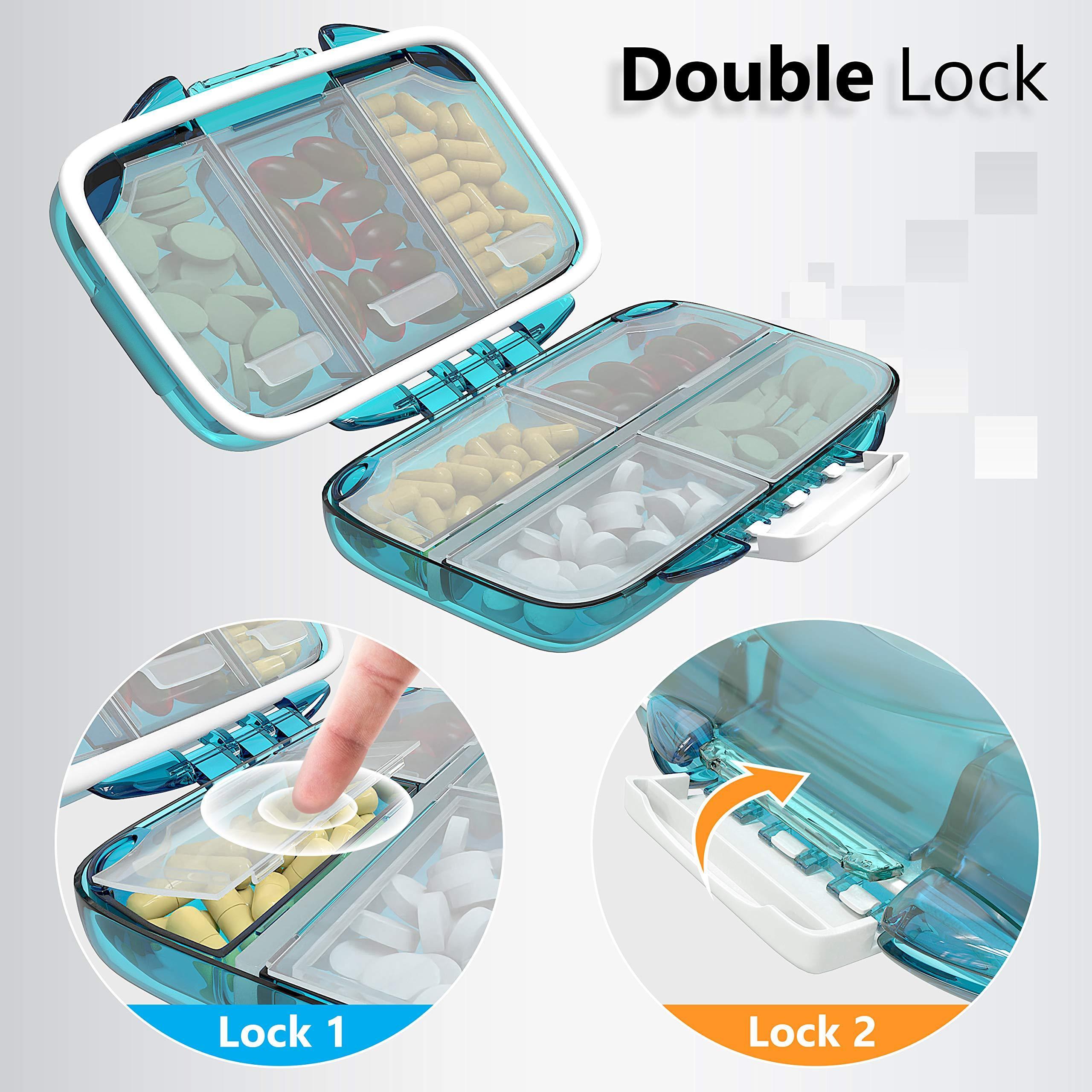 Moisture Proof Pill Organizers