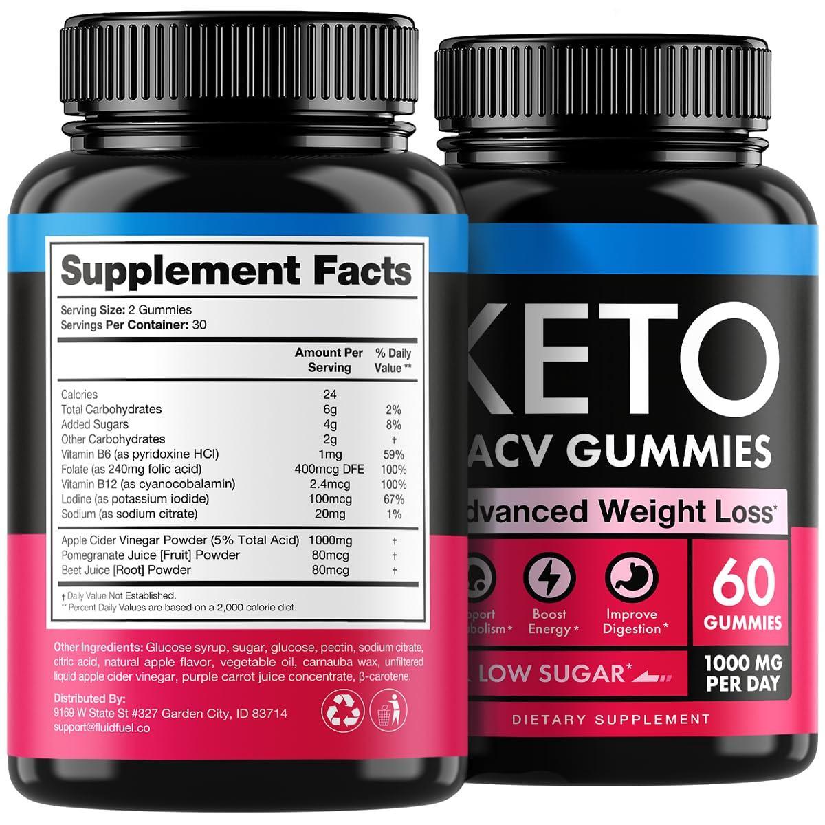 Keto ACV Gummies 1000mg