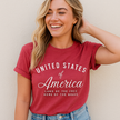 T-shirt patriotique américain 