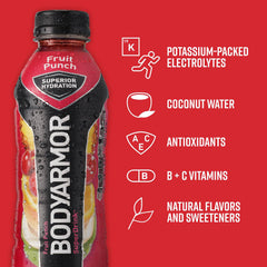 BODYARMOR Sports Drink Boisson pour sportifs, Blackout Berry, eau de coco 