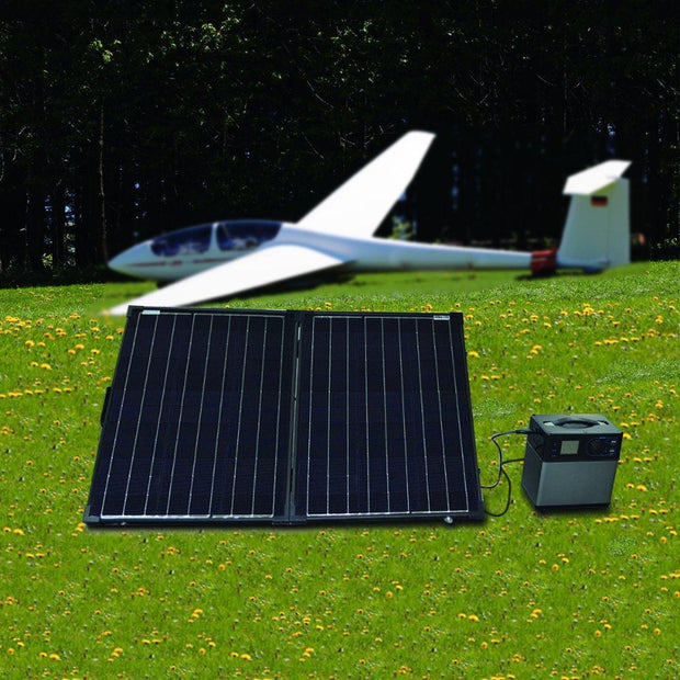 Portable Folding Solar Panel – 12V Solar Power Panel with MC4 Connectors