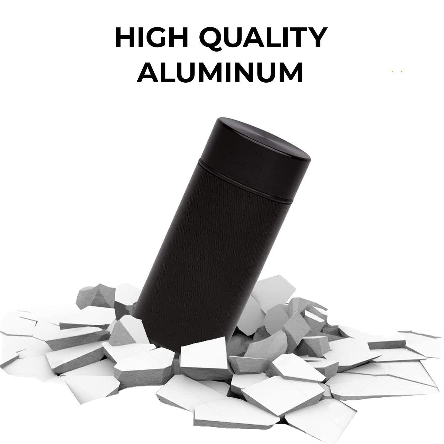 Water Proof Portable Airtight Aluminum Herb Storage Containers.