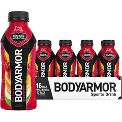 BODYARMOR Sports Drink Boisson pour sportifs, Blackout Berry, eau de coco 