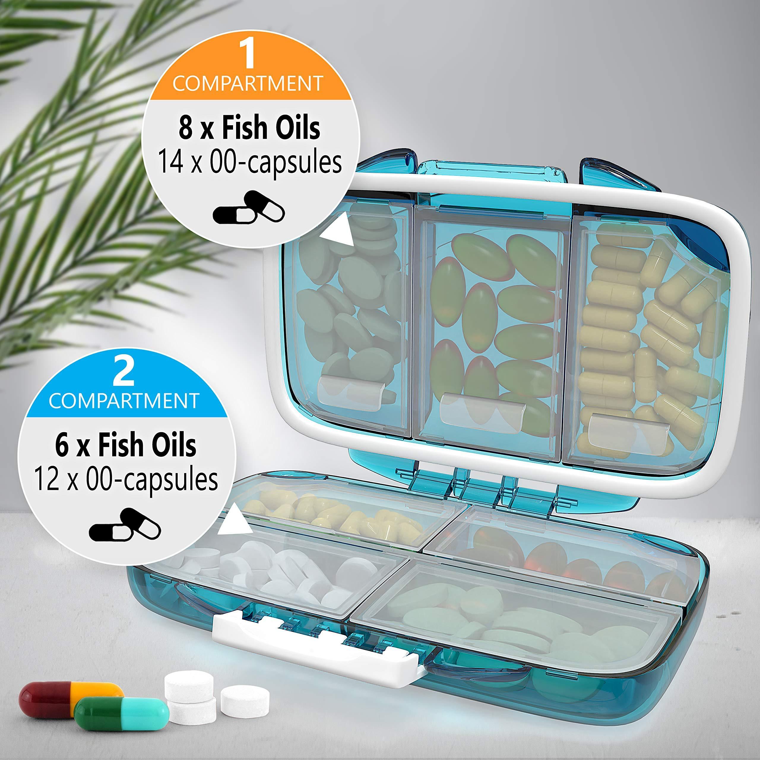 Moisture Proof Pill Organizers