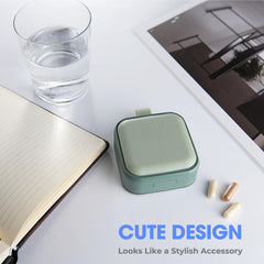 Travel Medicine Pill Organizer Small Pill Box Mini Pill Case