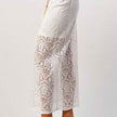 Women Lace Wide Leg Pants High Waist Elegant Style