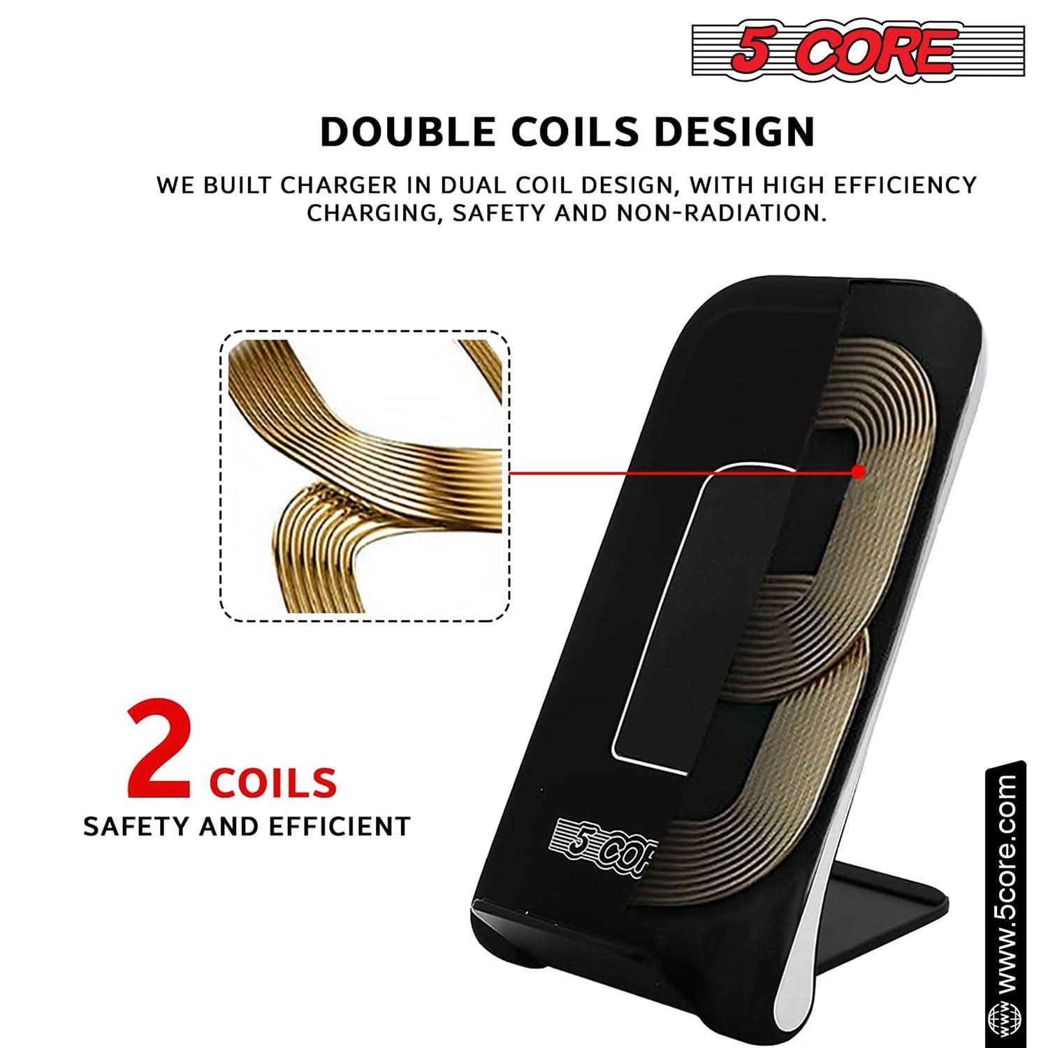 5 Core Wireless Charger