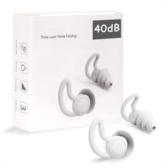 Reusable Safe Silicone Earplugs Noise Cancelling Ear Plugs