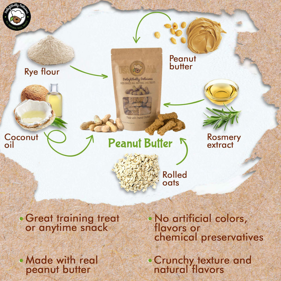 Friandises pour chiens cuites au four.